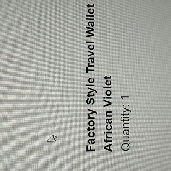 6 x 4.5 Travel Wallet African Violet Vera Bradley - Picture 4 of 8